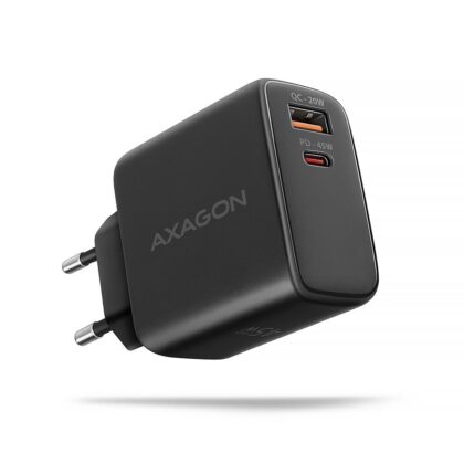 MOBILE CHARGER WALL USB 45W/GAN 2PORT ACU-PQ45 AXAGON  ACU-PQ45 8595247907905