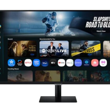 LCD Monitor SAMSUNG LS32FM700UUXDU 32" Smart/4K Panel VA 3840x2160 16:9 60 Hz 4 ms Speakers Colour Black LS32FM700UUXDU  LS32FM700UUXDU 8806097328230