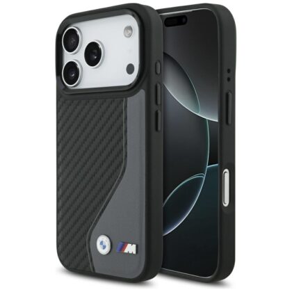 BMW M Carbon Logo MagSafe Case Защитный Чехол для Apple iPhone 17 Pro BMHMP17L25PCCSCAK 3666339482466