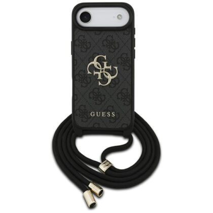 Guess 4G Big Logo Cord Stap Crossbody Rear Cover for Apple iPhone Air GUHCP17MP4GMGCRK 3666339526740