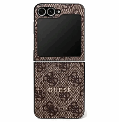 Guess 4G Leather Magsafe Samsung Galaxy Z Flip 7 Phone case GUHMZF7P4MSEGCW 3666339559267