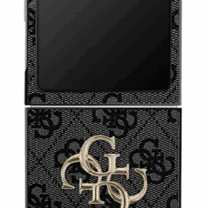 Guess 4G Leather Metal Logo Samsung Galaxy Z Flip 7 Phone case GUHCZF74GMGGR 3666339559304