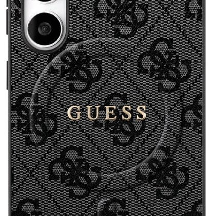 Guess PU 4G Ring Classic Logo MagSafe Case for Samsung Galaxy S25 FE GUHMS25FEG4GFRK 3666339572150