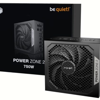 Power Supply BE QUIET POWER ZONE 2 850 Watts Peak Power 920 Watts Efficiency 80 PLUS PLATINIUM MTBF 100000 hours BP007EU  BP007EU 4260052191378