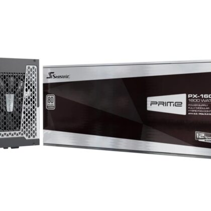 Power Supply SEASONIC PRIME PX ATX 3.0 1600 Watts Efficiency 80 PLUS PLATINIUM MTBF 100000 hours PRIME-PX-1600-ATX30  PRIME-PX-1600-ATX30 4711173878032