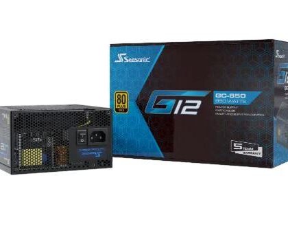 Power Supply SEASONIC G12 GC 850 Watts Efficiency 80 PLUS GOLD MTBF 100000 hours G12GC-850  G12 GC-850 4711173878544