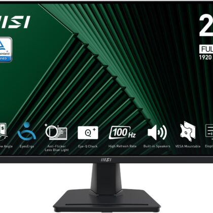 LCD Monitor MSI PRO MP245G 23.8" Business Panel IPS 1920x1080 16:9 100 Hz 1 ms Speakers PROMP245G  PRO MP245G 4711377211079