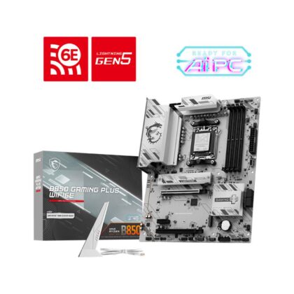 Mainboard MSI AMD B850 SAM5 ATX Memory DDR5 Memory slots 4 B850GAMINGPLUSWIFI6E  B850 GAMING PLUS WIFI6E 4711377365321