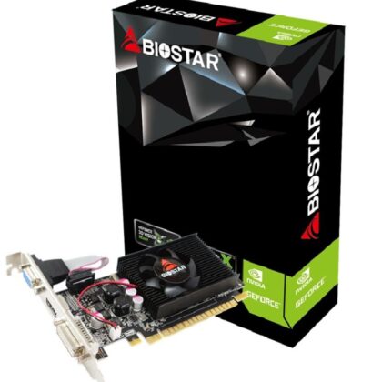 Graphics Card BIOSTAR NVIDIA GeForce GT 610 700 MHz 2 GB GDDR3 64 bit PCI Express x16 2.0 Active VN6103THX6  VN6103THX6 4712795657531