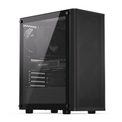 Case ENDORFY Ventum 200 Air MicroTower Case product features Transparent panel Not included ATX MicroATX MiniITX Colour Black EY2A002  EY2A002 5903018666211