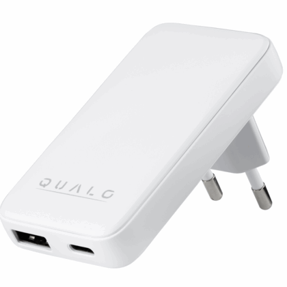 Qualo QLS-GN-US-AC-45-00 GaN Ultra Slim GaN Charger USB-C / 45W QLS-GN-US-AC-45-00 5907457773226