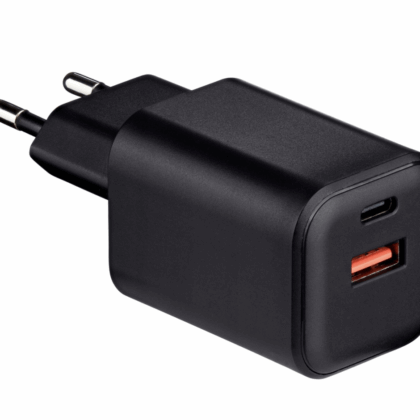 Qualo QLSN-CA-45-01 Nano PD Network Charger Adapter USB-C / USB-A / 45W QLSN-CA-45-01 5907457773264