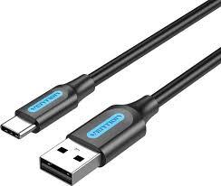 CABLE USB-C TO USB2.0/0.5M BLACK COKBD VENTION  COKBD 6922794748637