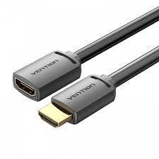 CABLE HDMI MALE/FEMALE 4K/0.5M BLACK AHCBD VENTION  AHCBD 6922794766846