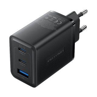MOBILE CHARGER WALL 65W USB/3P BLACK FERB0-EU VENTION  FERB0-EU 6922794782037
