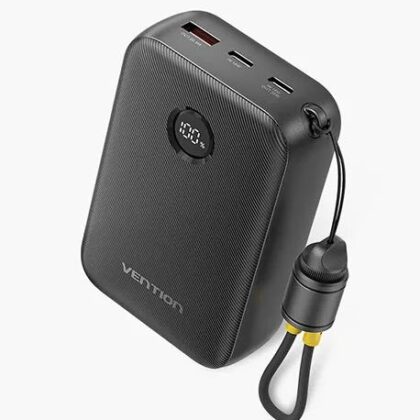 POWER BANK USB 20000MAH 22.5W/BLACK FKBB0-C VENTION  FKBB0-C 6922794791312