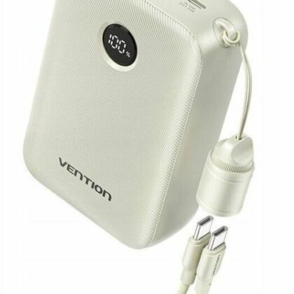 POWER BANK USB 20000MAH 22.5W/BEIGE FKBN0-C VENTION  FKBN0-C 6922794791350