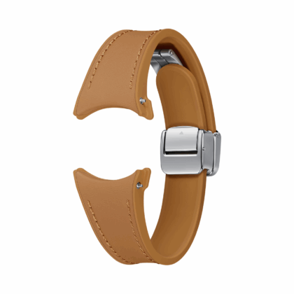 Samsung Galaxy Watch D-Buckle Leather Strap (Vegan) S/M for 6/6 Classic ET-SHR93SDEGWW 8806095074542