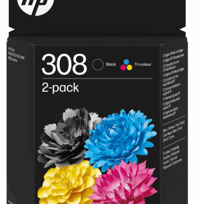 HP 308 2-Pack Ink Cartridge Black / Tri-color 6L6S6UE 0196786390135