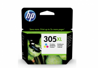 HP 305XL Tri Colour Inkjet Cartridge 3YM63AE 193905429318