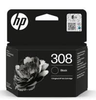 HP 308 Ink Cartridge 7FP21UE 196786390456