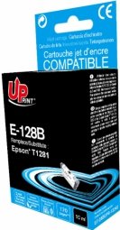 UPrint Epson T1281 Inkjet Cartridge Melns 10ml E-128B-UP 3584770888411
