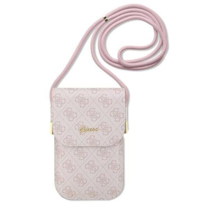 Guess PU 4G Metal Logo Script Smartphone bag with adjustable strap GUOWBP4SNSP 3666339127688