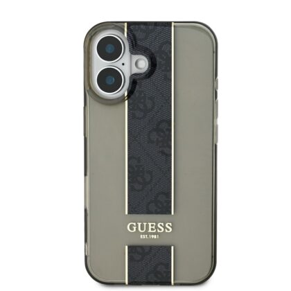 Guess IML Middle 4G Stripe Case for Apple iPhone 16 GUHCP16SHS4PPK 3666339306205