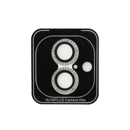 Guess Fixed Glliter Protective Lens for Apple iPhone 16/16 Plus GUCL162SGGD 3666339343026