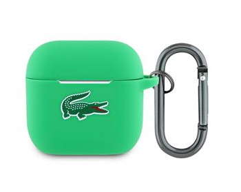 Lacoste Liquid Silicone Croc Logo Case for Apple AirPods 4 LCA4SLON 3666339397487