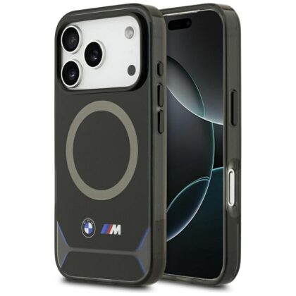 BMW M IML Metal Buttons & Logo MagSafe Case for Apple iPhone 17 Pro BMHMP17L25HFGCKB 3666339485504