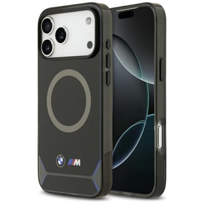 BMW M IML Metal Buttons & Logo MagSafe Case for Apple iPhone 17 Pro Max BMHMP17X25HFGCKB 3666339485511