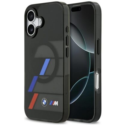BMW M IML Metal Buttons Tricolor Lines MagSafe Case for Apple iPhone 17 BMHMP17S25HTTRIK 3666339487409