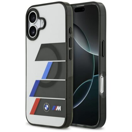 BMW M IML Metal Buttons Tricolor Lines MagSafe Case for Apple iPhone 17 BMHMP17S25HTTRIA 3666339487560