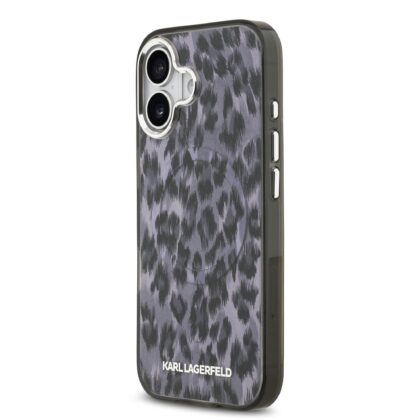 Karl Lagerfeld IML Leopard MagSafe Case for Apple iPhone 17 KLHMP17SHDLEOICK 3666339506070