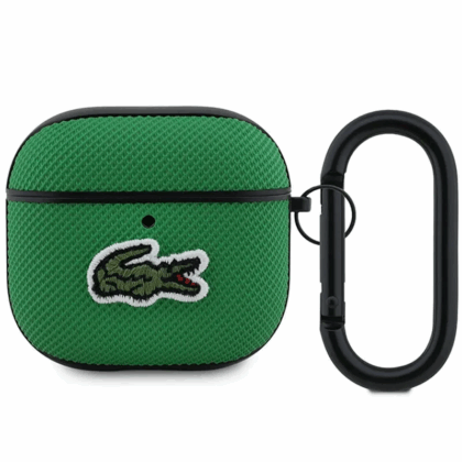 Lacoste Petit Pique Croc Logo Patch Case for AirPods 4 LCA4PVCN 3666339568559