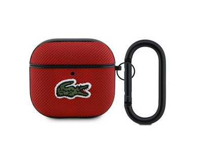 Lacoste Petit Pique Croc Logo Patch Case for Apple AirPods 4 LCA4PVCR 3666339568597
