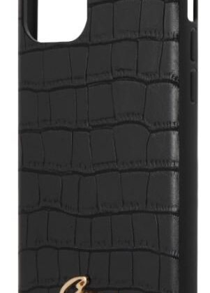 Guess  GUHCN61PCUMLCRBK Croco Cover for Apple iPhone 11 Black GUHCN61PCUMLCRBK 3700740476086