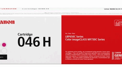 Canon 1252C002 / 046H Original Magenta Toner Cartridge 1252C002 4549292073973