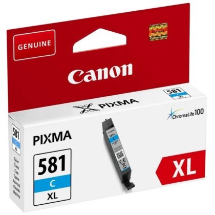 Canon CLI-581XL Ink Cartridge Cyan 8.3 ml 2049C001 4549292087017