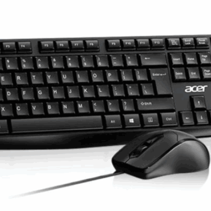 Acer OAK030 Wired Keyboard + Mouse USB / ENG OAK030 4710886225959