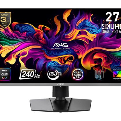 Monitor MSI 26.5 " 3840 x 2160 pixels 4K Ultra HD Native aspect ratio 16:9 QD-OLED MAG272UPQD-OLEDX24  MAG 272UP QD-OLED X24 4711377304450