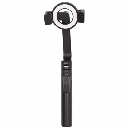 Nedis Bluetooth Selfie Stick with Ring Light SEST300BK 5412810454426