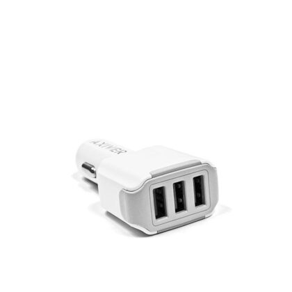 Axiver Triple Premium Car charger 3 x USB 4.4A White ACC44-3U 5901445618131