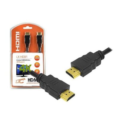 LTC LXHD91 HDMI-HDMI Cable 3m /  4K  / v2.0 LXHD91 5907760639639