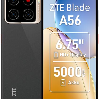 MOBILE PHONE BLADE A56/4/128GB BLACK ZTE  ZTEBLADEA56 BLACK 6902176150647