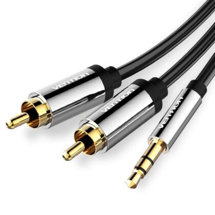 CABLE AUDIO 3.5MM TO 2XRCA/2M BCFBH VENTION  BCFBH 6922794734364