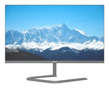 LCD Monitor DAHUA 23.8 " 1920 x 1080 pixels Full HD Native aspect ratio 16:9 LED Flat DHI-LM24-C201P  DHI-LM24-C201P 6939554905179