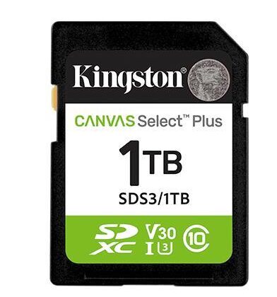 MEMORY SDXC 1TB UHS-I/SDS3/1TB KINGSTON  SDS3/1TB 740617348378