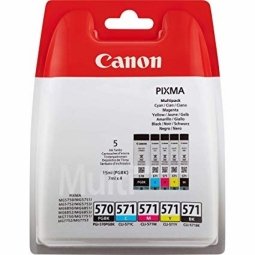 Canon PGI-570/CLI-571 Multipack Ink Cartridges 0372C004 8714574631660